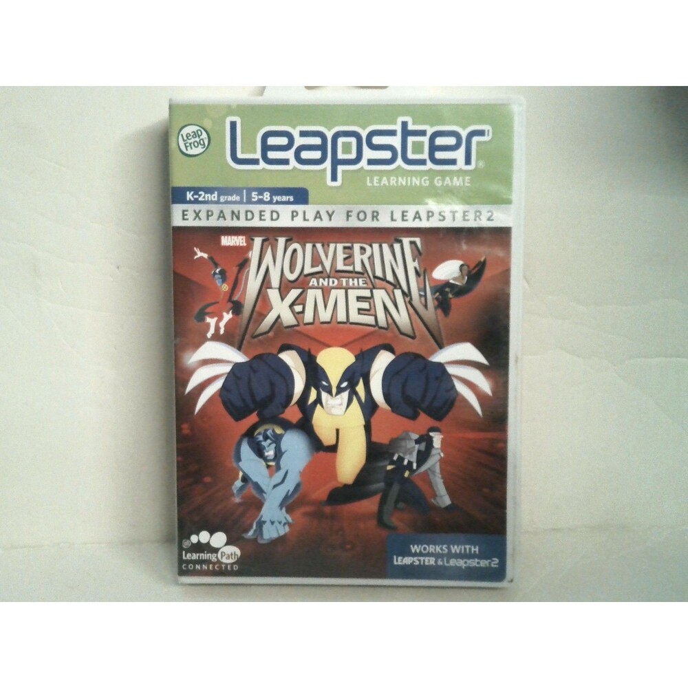 Leapster Wolverine & The X-Men Leap frog Learning Game 2009 Leapfrog